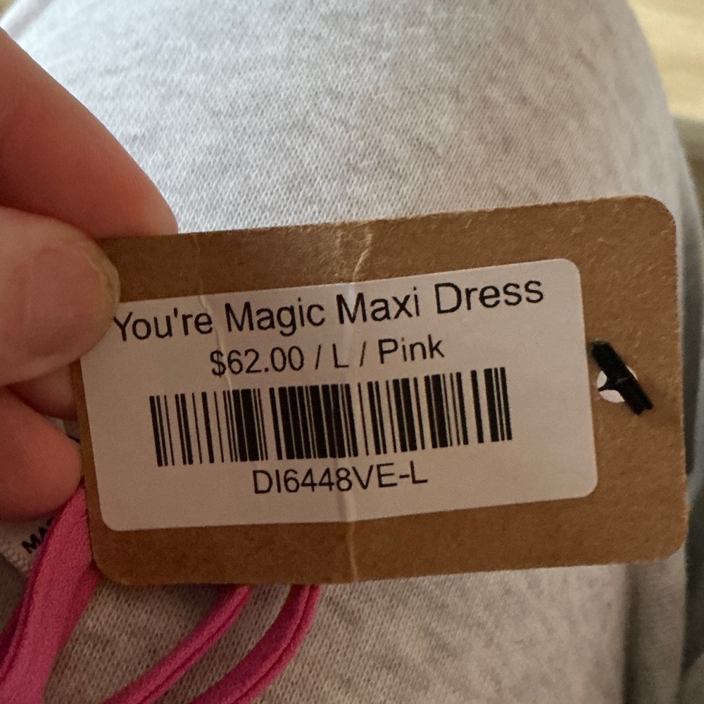 Colorful Striped Maxi Dress - Picture 3 of 3
